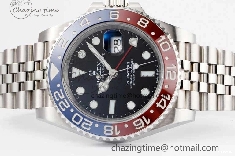 on APF 1:1 Edition 126710 Bracelet VR3285 904L GMT Master Jubilee II SS CHS BLRO Best 0117